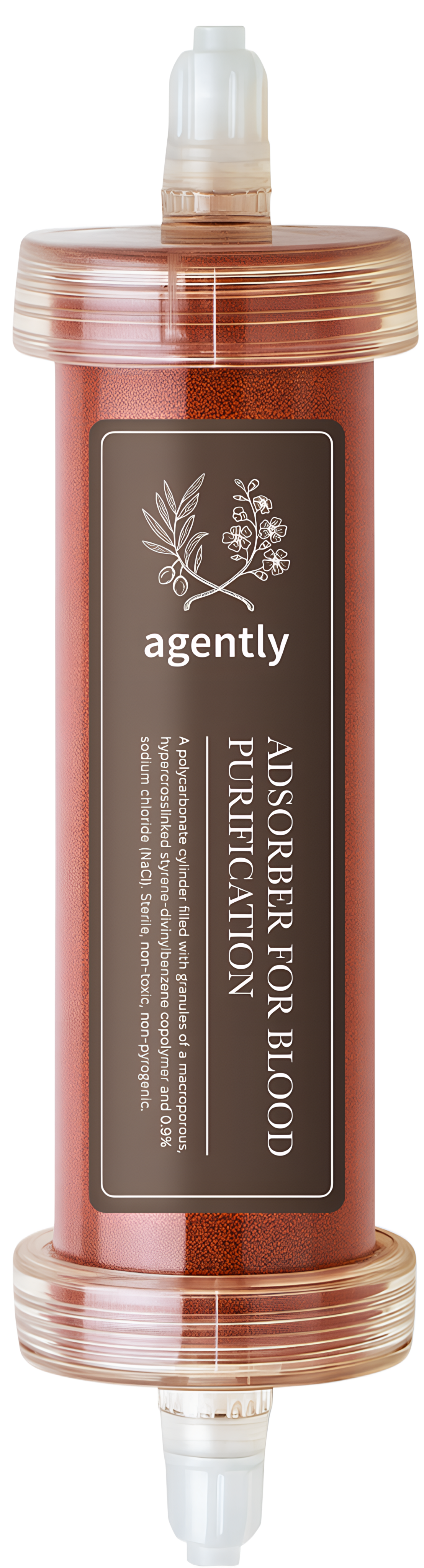 Agently Adsorber for Blood Purification